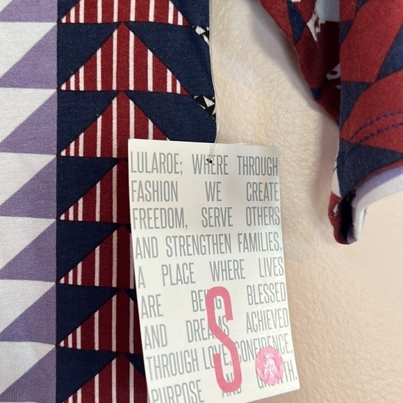 LulaRoe Julia dress size Small - Picture 3 of 5